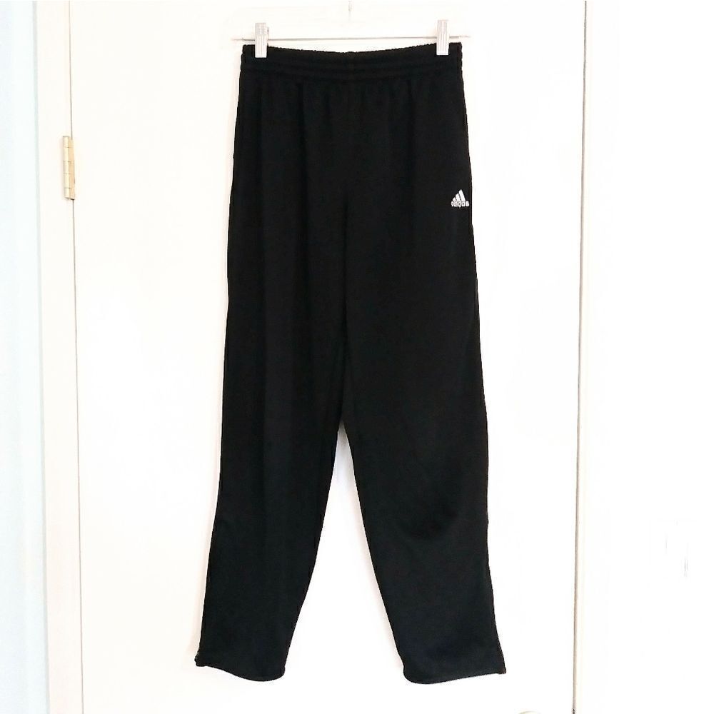 Girl’s Adidas Black & White Sweatpant Joggers